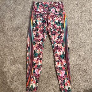 lululemon athletica Floral Multicolor Leggings
